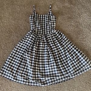 XS hearts and found gingham 1950’s style dress